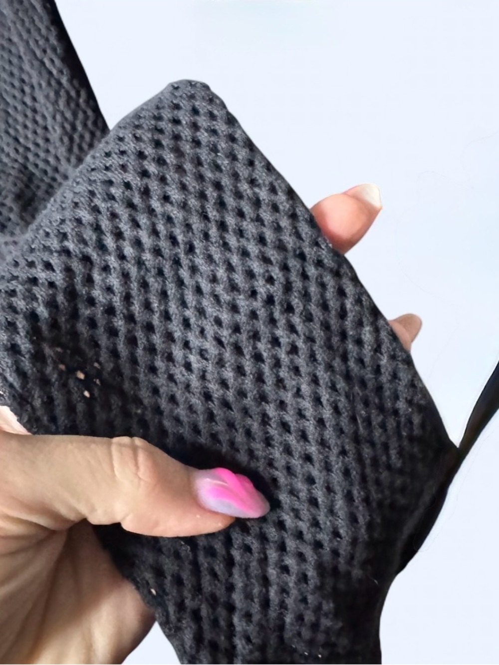 Hard Tail black Long Sleeve To cold shoulder with mesh arms - Picture 5 of 11